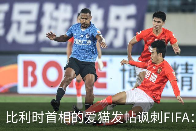 比利时首相的爱猫发帖讽刺FIFA：“红牌？”我照样继续踢！